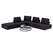 Modular Dark Gray Sectional Sofa VG Norbert