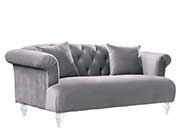 Elegant Blush Velvet Sofa AL 331