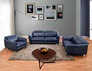 Black Modern Power Recliner Sofa AE 247