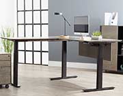 Oslo Left Corner Electric Standing Desk