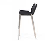 Gray Eco-Leather Bar Stool VG Daw