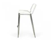 Gray Eco-Leather Bar Stool VG Daw