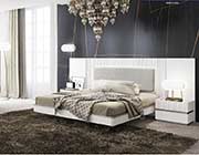 Modern White Bed HD Michela