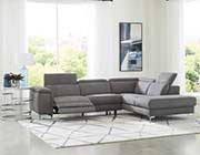 Gray Power Sectional Right Chaise HE 256