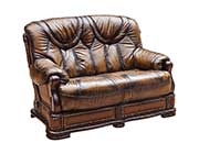 Recliner Leather sofa EF Oaken