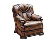 Recliner Leather sofa EF Oaken