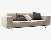 Beige Fabric Sofa Enzo