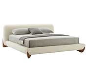 Cream Fabric Bed VG Fiorella