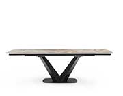 Ceramic Gray Dining Table EF Jupiter