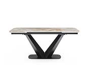 Ceramic Gray Dining Table EF Jupiter