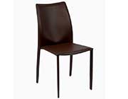Dalia Leather Stacking Chair