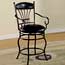 29H Bar Stool Black Bycast Bronze Metal Finish