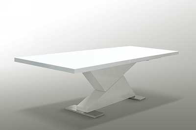 EVG-Bon Modern White Dining Table