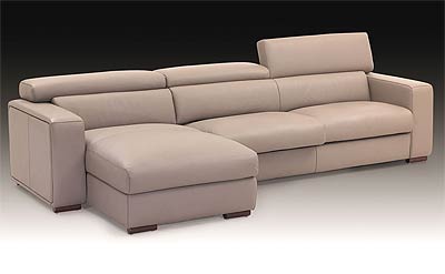 Carrera Italian Leather Sectional Sofa