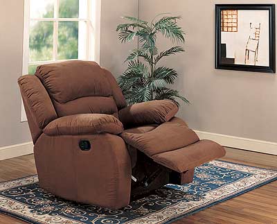 Chocolate  Rocking Recliner CO 257