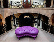 Purple Ottoman Provincial Glamour 645
