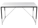 Office Desk Giorgia-White Chrome