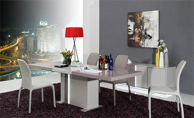 Extendable Modern Dining Table VG43