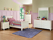 White Bedroom Set HE875