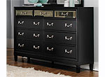 Glamour Black Bed CO121