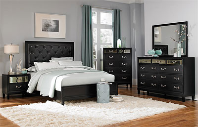 Glamour Black Bed CO121