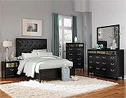 Glamour Black Bed CO121