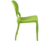 Modern Stackable Chair Green EStyle 701