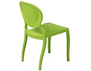 Modern Stackable Chair Green EStyle 701