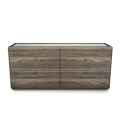 Motion 6 Drawer Dresser by Huppe