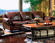 Leather Sofa Set Monako