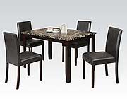 Espresso Modern Dining set Emma AC 126