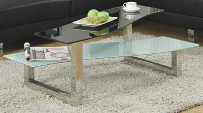 Glass coffee table W 035