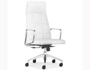 White High Back Office Chair Z111