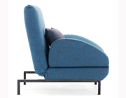 Fashionable Chair Sleeper in Cowboy blue Z605