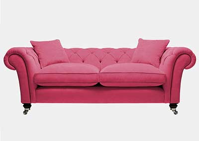 Fuchsia Custom Sofa Avelle 049