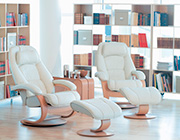 Fjords Admiral Top Grain Leather Small Recliner