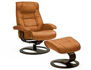 Fjords Mustang Small Ergonomic Recliner by Hjellegjerde