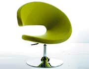 Green Fabric Lounge Chair VG24G