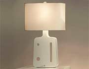 Modern White Gloss lacquer Lamp NL341