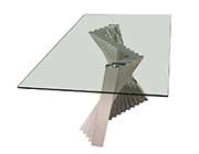 Glass Dining table Adelma