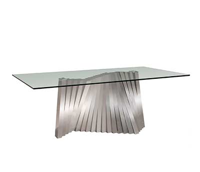Glass Dining table Adelma