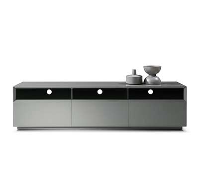 Grey High Gloss TV unit SJ023