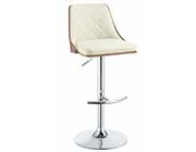 Modern Black Adjustable Bar Stool CO 410