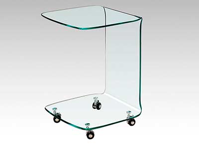 Clear Glass End table BM004