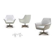 Modern Leather Swivel Chair K832