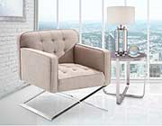 Fabric Accent Chair ArL Hilton