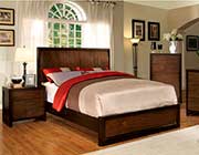 Platform Bed in Tobacco Finish FA08