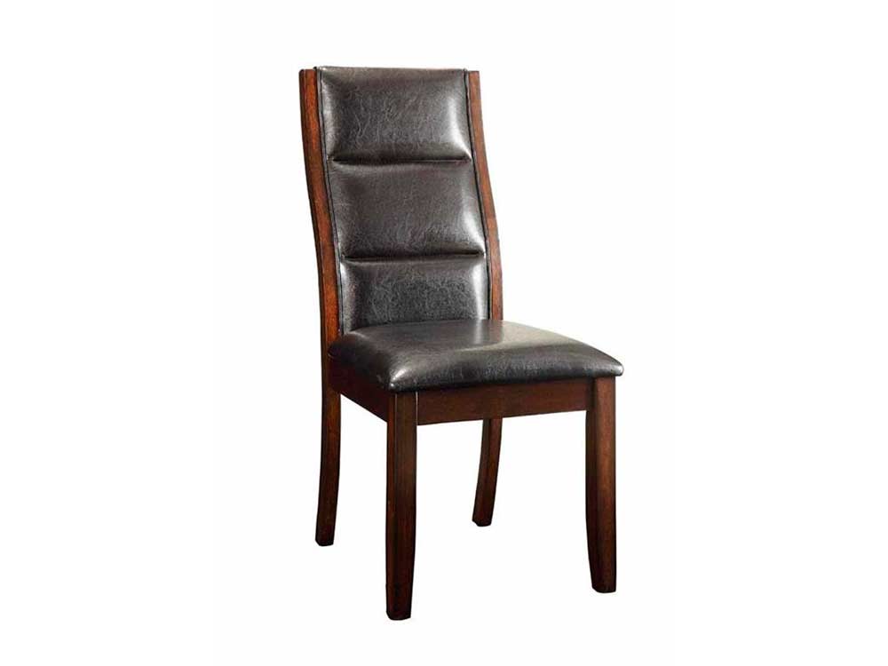 Transitional Dining Chair Black Cappuccino Co441 B 