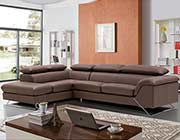 Top Grain Leather Sectional Sofa EF Calix