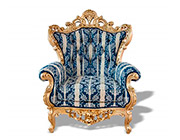 French Provincial Accent Chair